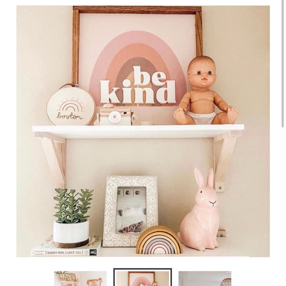 Be Kind Sign Indy and Pippa Collab Opal +